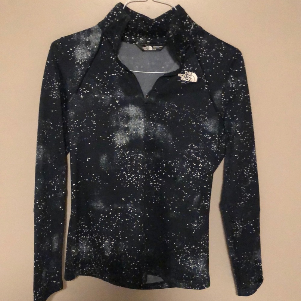 North Face navy Women’s Half Zip